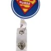 Clearance 3D Soft Rubber Retractable Badge Holder