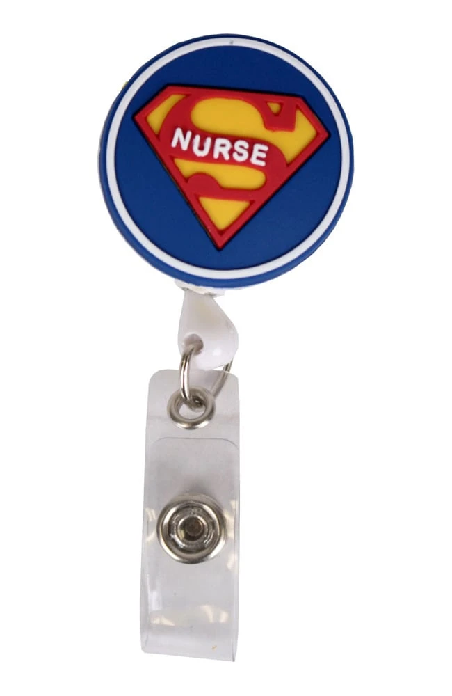 Clearance 3D Soft Rubber Retractable Badge Holder Clearance 3D Soft Rubber Retractable Badge Holder -Medical Clothing Store 1 ae scbh clearance074 650