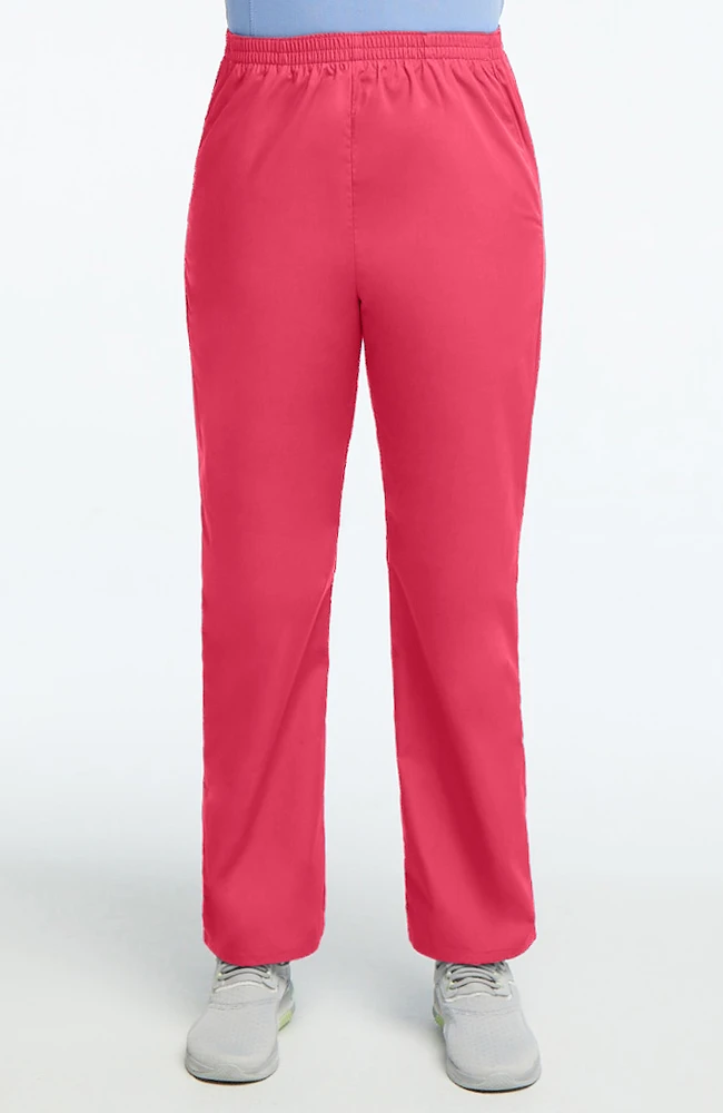 Clearance Basics Women's Elastic Waist Scrub Pant Clearance Basics Women's Elastic Waist Scrub Pant -Medical Clothing Store 1 ah b2103 clearance 650