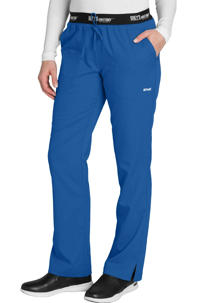 Women's Logo Elastic Drawstring Waist Scrub Pant Women's Logo Elastic Drawstring Waist Scrub Pant -Medical Clothing Store 1 bc 4275 650