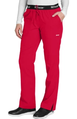 Clearance Women's Straight Leg Drawstring Scrub Pant