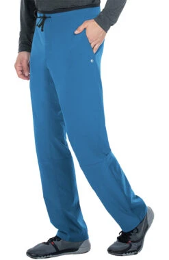 Clearance Men's Drawstring Zip Fly Cargo Scrub Pant