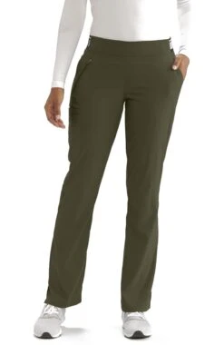 Clearance Women's Logo Waist Boot Cut Scrub Pant