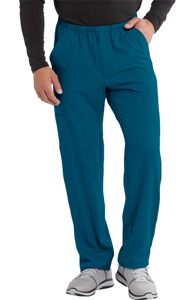 Men's Structure Elastic Waistband Zip Fly Scrub Pant Skechers Men's Structure Elastic Waistband Zip Fly Scrub Pant -Medical Clothing Store 1 bc sk0215 650
