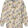 Cherokee Clearance Women's Crew Neck Floral Print Jacket