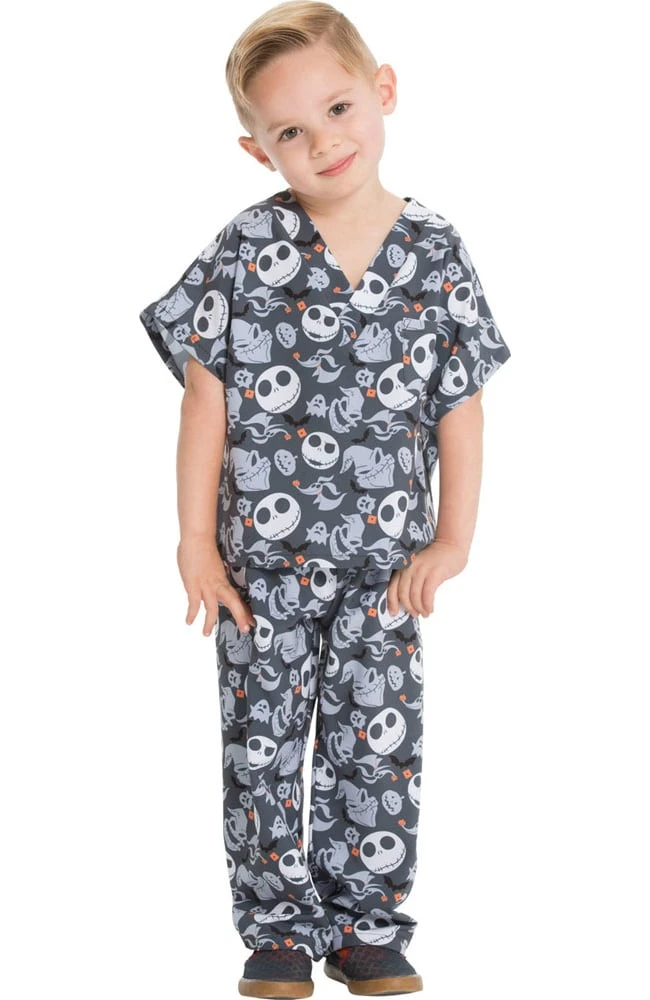 Clearance Unisex Kids Boogie With Jack Print Scrub Set Cherokee Clearance Unisex Kids Boogie With Jack Print Scrub Set -Medical Clothing Store 1 ck 6620c printclearancenco 650