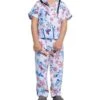 Cherokee Clearance Unisex Kids Bumble Rumble Print Scrub Set
