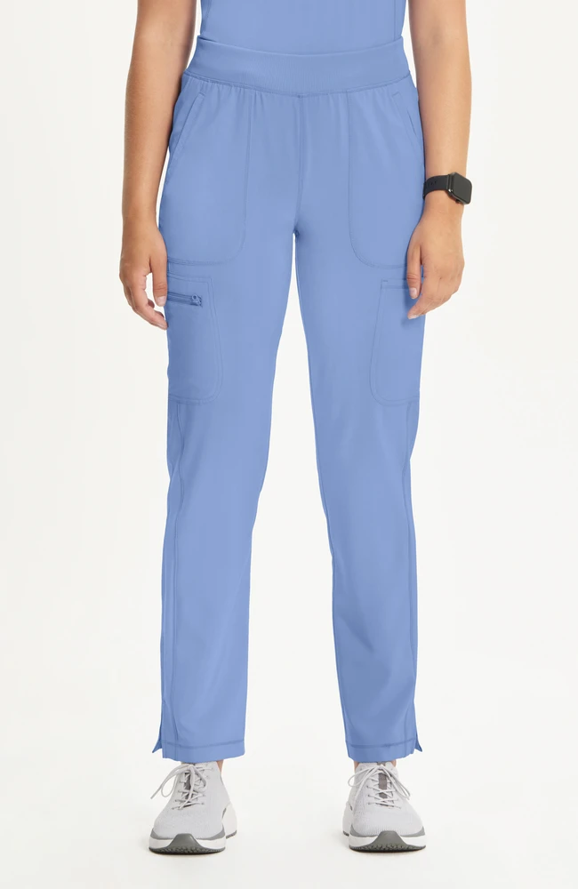 Women's Mid Rise Tapered Leg Pull-On Scrub Pant Cherokee Women's Mid Rise Tapered Leg Pull-On Scrub Pant -Medical Clothing Store 1 ck ck065a 650