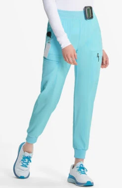 Cherokee Women's Mid Rise Jogger Scrub Pant