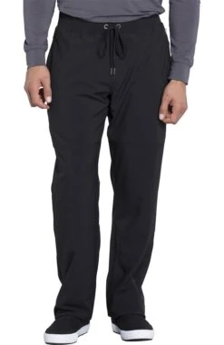 Cherokee Clearance Men's Tapered Leg Knit Waistband Drawstring Scrub Pant