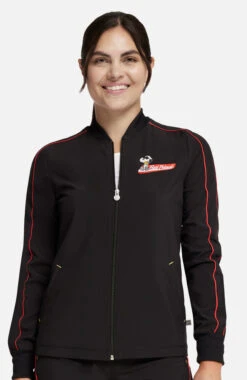 Cherokee Women's Peanuts Zip Front Jacket