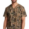 Cherokee Clearance Men's Outdoor Life Print Scrub Top