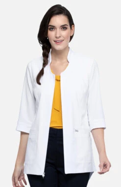 Cherokee Women's Zip Front Tunic Jacket