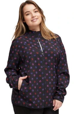 Clearance Women's Packable I Run This Castle Print Jacket