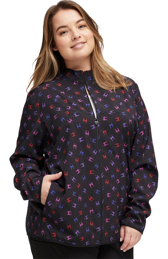 Clearance Women's Packable I Run This Castle Print Jacket Clearance Women's Packable I Run This Castle Print Jacket -Medical Clothing Store 1 ck hs331 printclearanceitl 650
