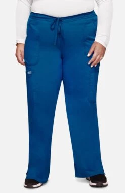 Women's Drawstring Flare Scrub Pant