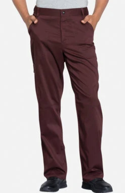 Clearance Men's Zip Fly Cargo Scrub Pant