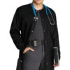 Unisex 40" Snap Front Lab Coat