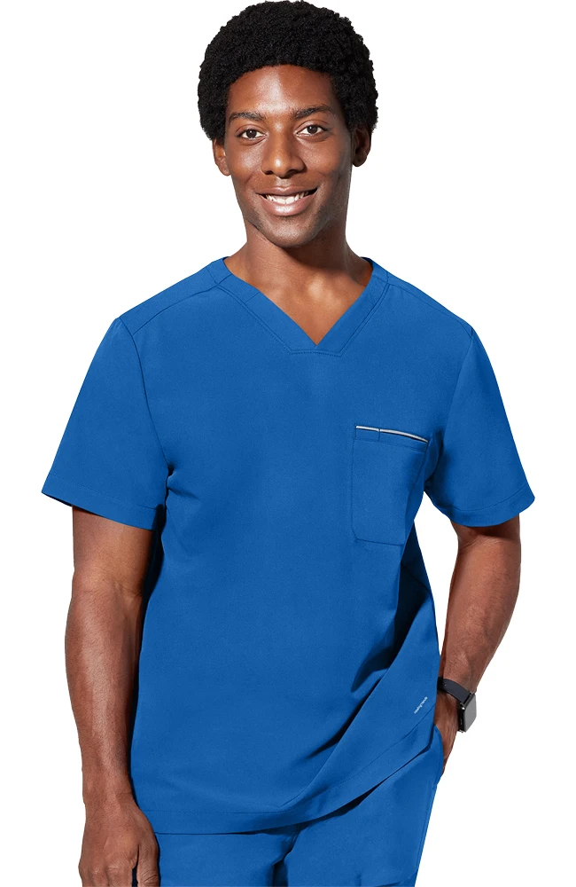 Men's Spencer V-Neck Scrub Top Men's Spencer V-Neck Scrub Top -Medical Clothing Store 1 hh 2381 650