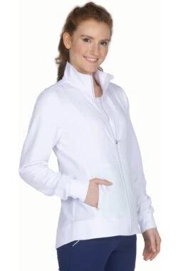Clearance Women's Carly Solid Scrub Jacket