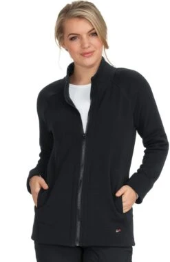 Women's Wellness Solid Scrub Jacket