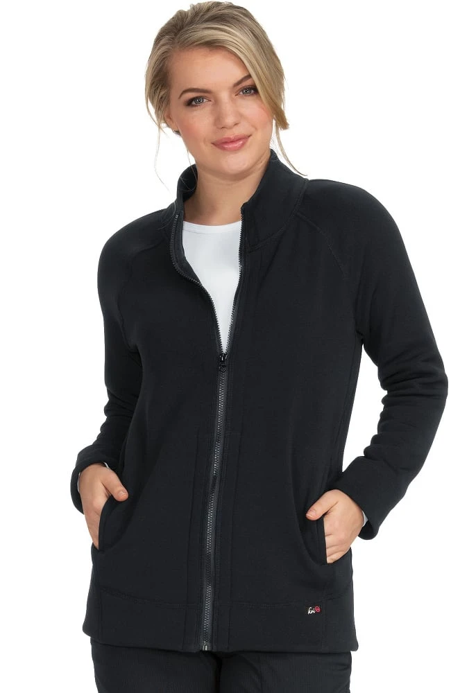 Women's Wellness Solid Scrub Jacket Women's Wellness Solid Scrub Jacket -Medical Clothing Store 1 ko 452 650