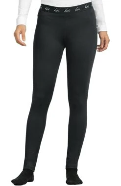Women's Remi Logo Elastic Waistband Compression Scrub Legging