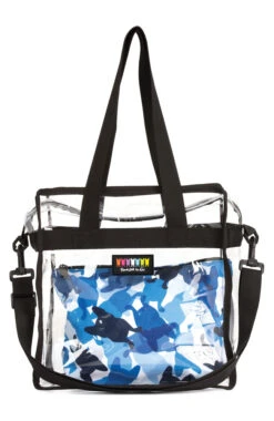 Women's Camo Frenchie Navy Stadium Tote