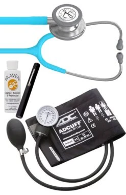 Classic III Stethoscope, ADC Prosphyg Sphygmomanometer, Prestige Penlight & Praveni Kit