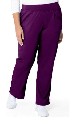 Clearance Women's Modern Yoga Waistband Cargo Scrub Pant