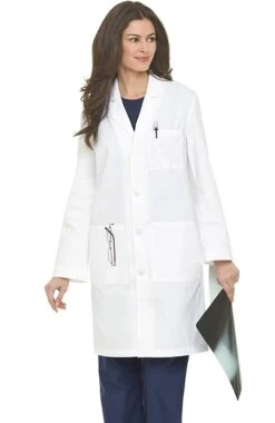 Unisex 3-Pocket Plain Back 39" Lab Coat