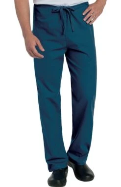 Unisex Classic Fit Reversible Drawstring Scrub Pants