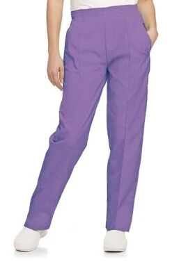 Clearance Women's Classic Fit Elastic Waist Scrub Pants