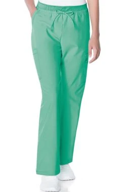 Clearance Women's Zipper Leg Cargo Scrub Pant