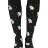 Unisex 15-20 Mmhg Lightweight Unicorn Print Compression Socks