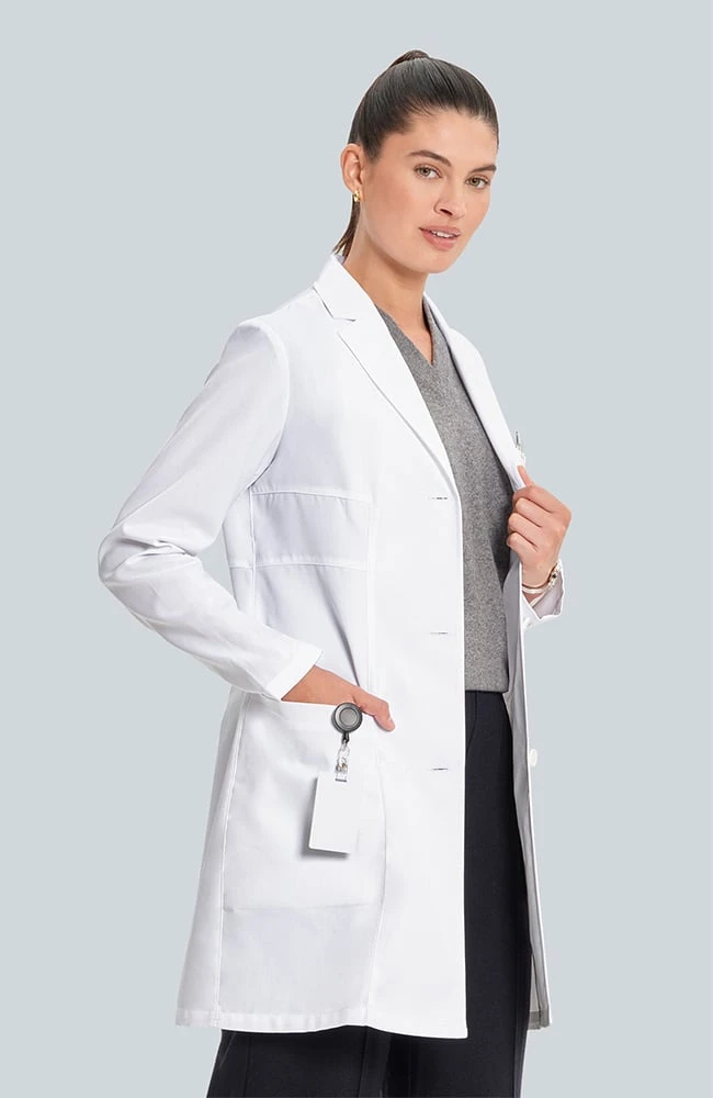 Women's Vandi Lab Coat Women's Vandi Lab Coat -Medical Clothing Store 1 md el11805wht 650