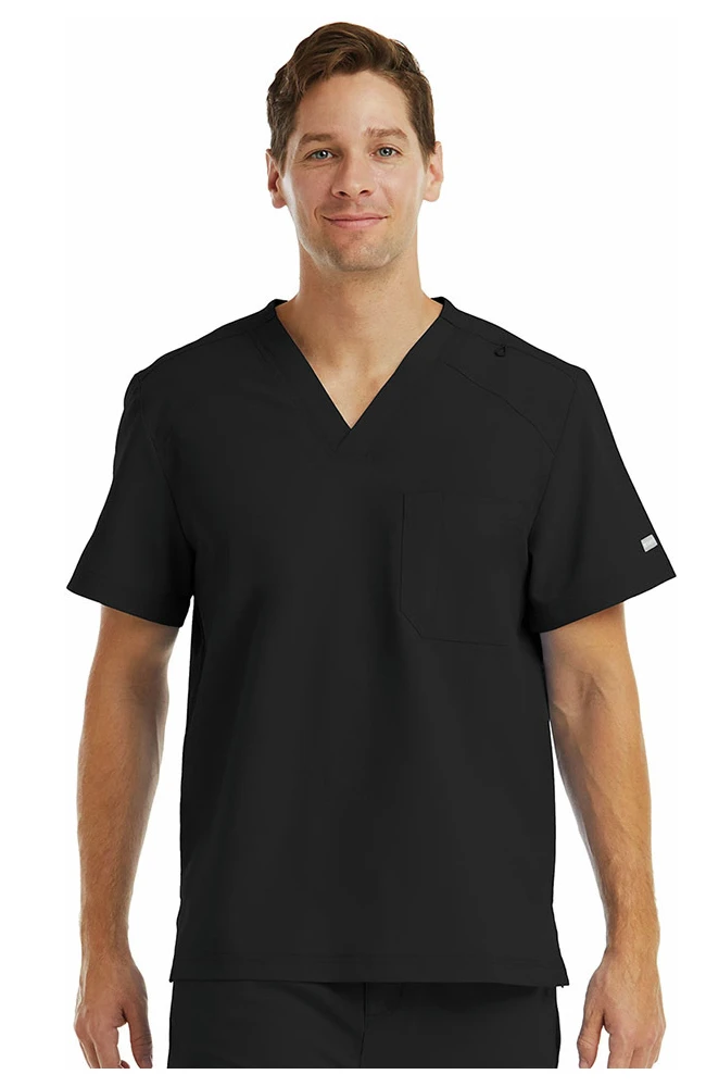 Clearance Men's Chest Pocket V-Neck Scrub Top Clearance Men's Chest Pocket V-Neck Scrub Top -Medical Clothing Store 1 mv 5801 clearance 650