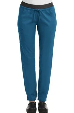 Clearance Women's Drawstring Elastic Waistband Cargo Scrub Pant