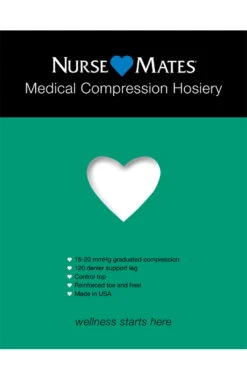 Women's 15-20 MmHg Medically Correct Compression Hosiery