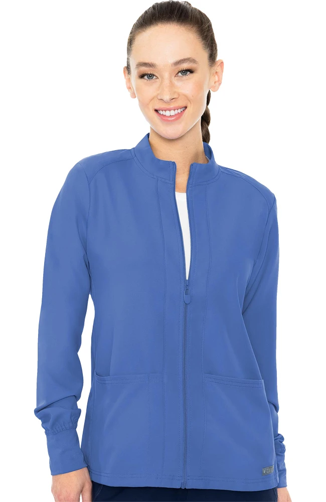 Women's Warm Up Solid Scrub Jacket Women's Warm Up Solid Scrub Jacket -Medical Clothing Store 1 pe 2660 650