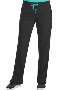 Women's Drawstring Cargo Pocket Scrub Pant