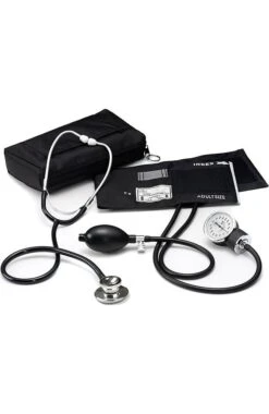 Basic Aneroid Sphygmomanometer With Dual Head Stethoscope Kit