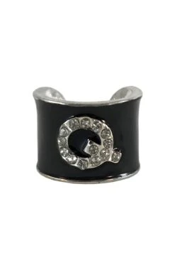 Crystal Monogram Stethoscope Charm