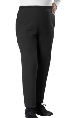 Clearance Women's Open Back Fleece Solid Pant