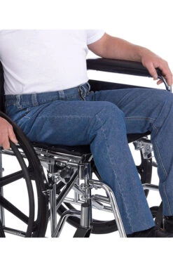 Clearance Men's Stretch Denim Wheelchair Jeans