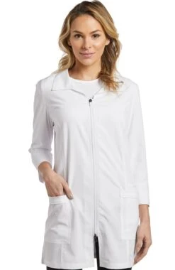 Women's Zip Front 32" Lab Coat