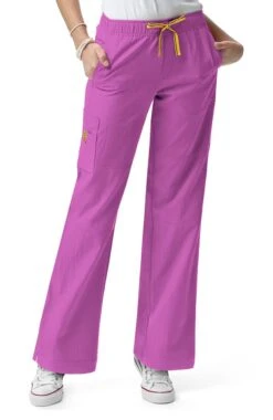 Clearance Four-Stretch By Women's Sporty Cargo Scrub Pant