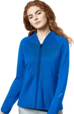 WonderFlex By Wonderwink Women's Fleece Solid Scrub Jacket