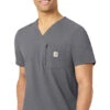 Carhartt Men's Tuck In Zipper Pocket Scrub Top