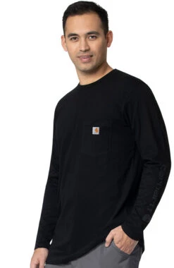 Carhartt Men's Crew Neck Pocket Graphic T-Shirt